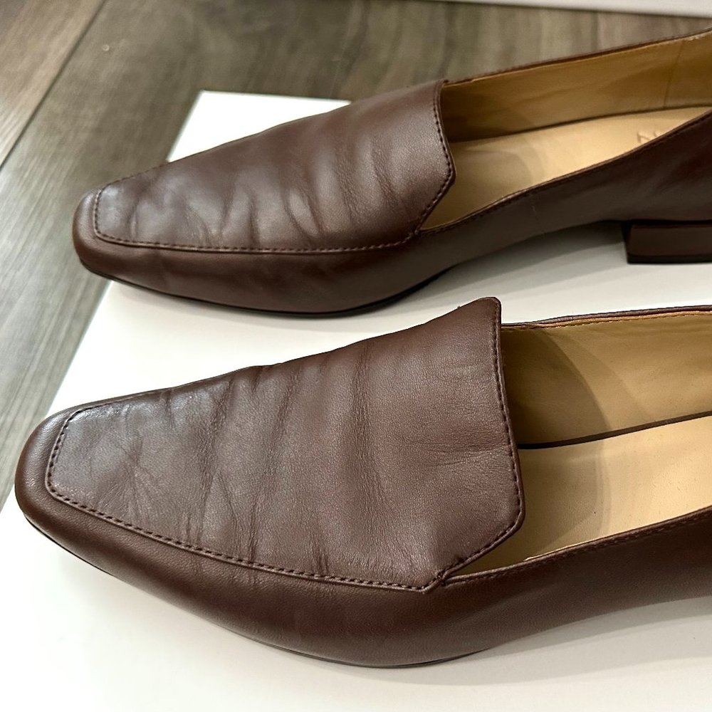 Naturalizer Brown Leather Loafers